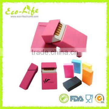 20 pcs Package Fashion Personality Waterproof Silicone Cigarette Case, Promotional Cigarette Box Gifts