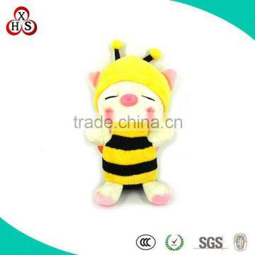 2014 Custom Made Cute Best Made Mini Bee Plush Toy