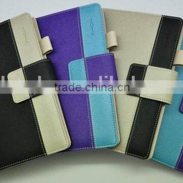 Leather Bound 6 Ring Organiser Planner Binder a5 photo-2