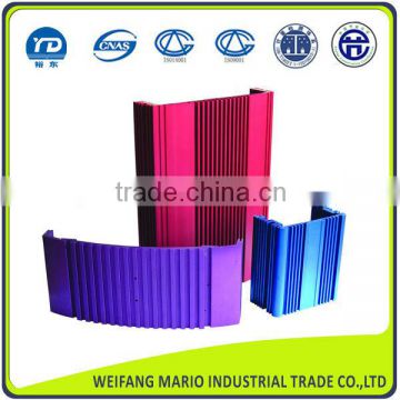 China top aluminium profile manufacturers aluminium square tube profiles