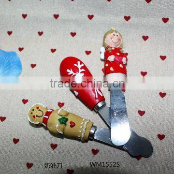 Hot Sale Children Mini Stainless Steel Spoon, Fork and Knife With Cute Resin Handle photo-3