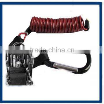Spring Wire Rope With Snap Hook and Loop