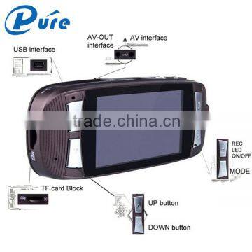 Hot sale HD 1080P digital tachograph with G-sensor support parking monitor