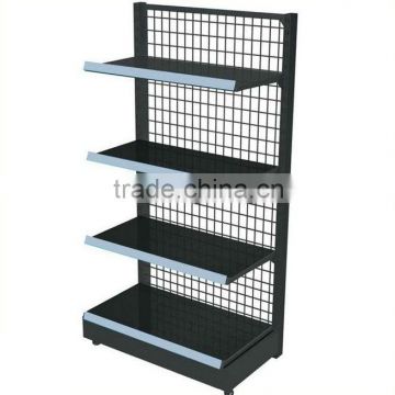 Wire Mesh Supermarket Shelf/ Gondola Supermakert Shelves For Advertising 2015