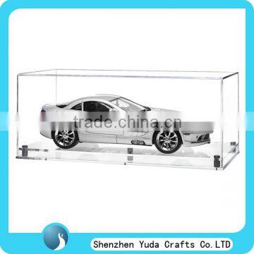 china manufacuturer acrylic box for car model collection transparent lucite car display case