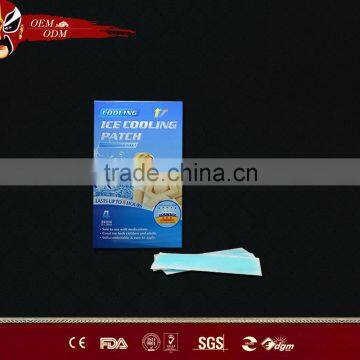 China supply children fast cooling last 8 hours fever reduce cool gel patch