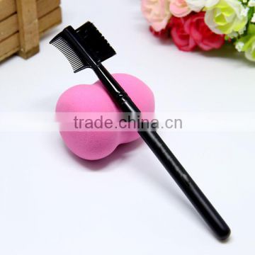 Custom Logo Eyelash Extension Comb Cometic Eyebrow Brush Comb