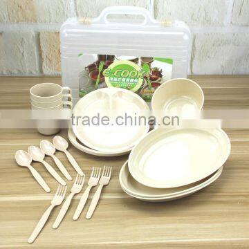25pcs Outdoor Portable Tableware Set photo-2