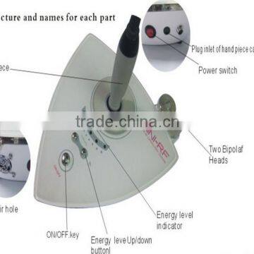 Portable Personal Massager rf Face Skin Lifting Equipment for Wrinkles & Eyelid ( 2 Changeable Heads): Best Results High Quality photo-2