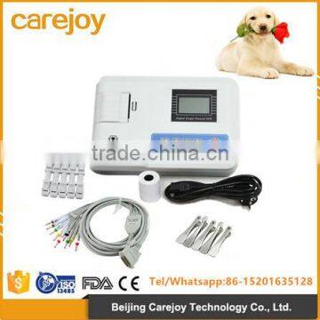 portable single Channel pet clinic /hospital veterinary use EKG/ECG Machine