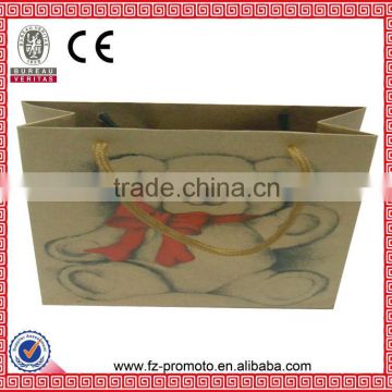 kraft paper bags good quality paper shopping bag