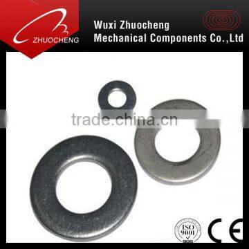 zinc plated stainless steel din125 special size steel plain washers