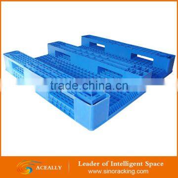 Warehouse 4 Entry Industrial Plastic Pallet Heavy Duty for Sale Chinese Pallet Company