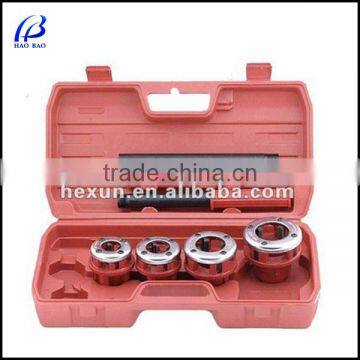 HAOBAO HX-62 1/2''-5/4'' Manual Pipe Threading Machine with CE