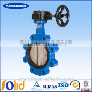 JIS10k PN16 Ductile Iron Lug Type Butterfly Valve