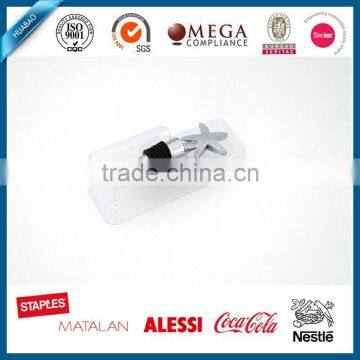 Food Grade Starfish Shape Wine Stopper, Bottle Stopper With Rubber Ring Seal Part