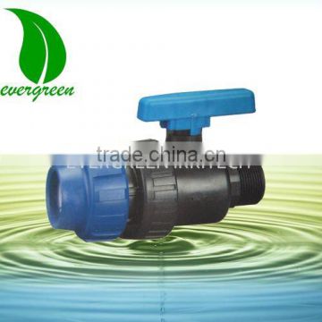 Plastic Ball Valve with single union connection