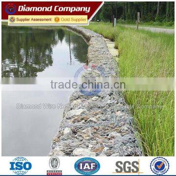 Diamond brand steel river bank fence