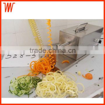 Stainless Steel Electric Potato Spring Cutting machine