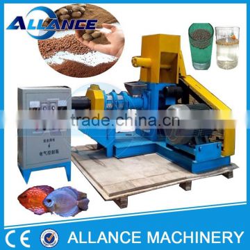 Factory price fish feed floating pellet machine