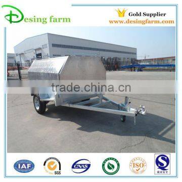 8x5 folding aluminum box trailer