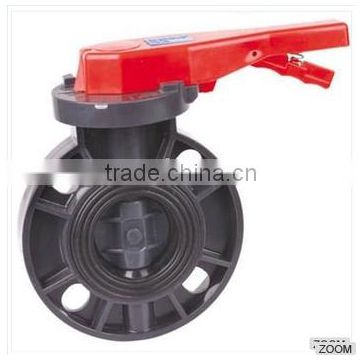 PVC Valve and Fittings Butterfly Valve for Pressure Water Supply