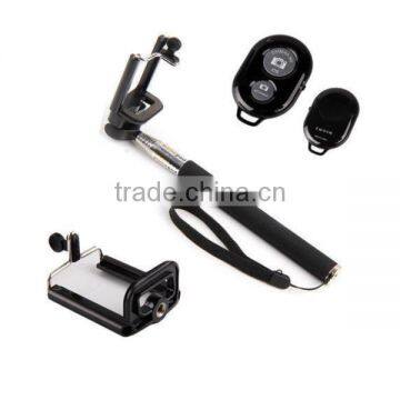Extendable Handheld Telescopic Monopod with Bluetooth Remote Shutter button