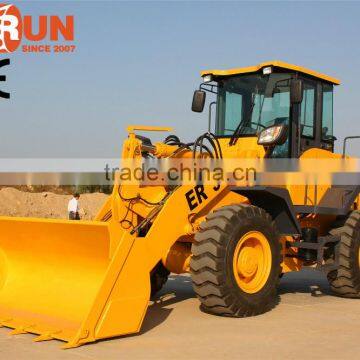 Qingdao Everun Brand 3.0 Ton Small Front End Loader With New Style Cabin photo-2