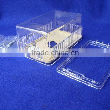 PLASTIC THERMOSTAT GUARD WITH LOCK AND KEY