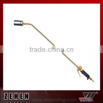 Gas heating torch