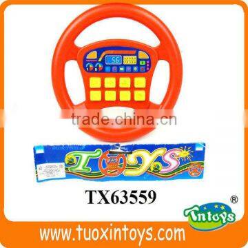 Plastic Kids Steering Wheel Toy With Light and Music photo-2