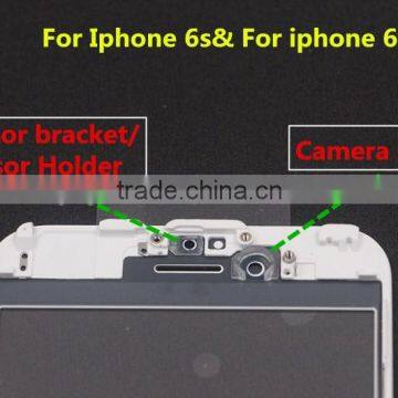 LCD Front Glass With Cold Glue Frame Bezel And OCA With Polarizer With Ear Mesh With QR Code for Iphone Refurbished