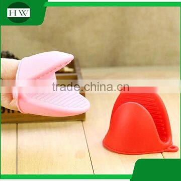 Kitchen Non-stick Silicone Bbq Baking Grill Heat Resistant Oven Finger Glove Gloves photo-5