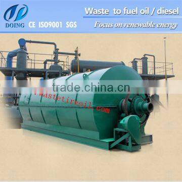 Higtest Qualityused Car Tyres Pyrolysis Machine to Fuel Oil by Doinggroup photo-4