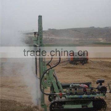 D100YA2-2 Crawler Hydraulic Rotary Blasting Drill Rig, Anchor Drilling Rig, Small Water Well Drill Rig photo-6