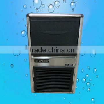 stainless steel automatic industrial cube ice machine/dry ice maker