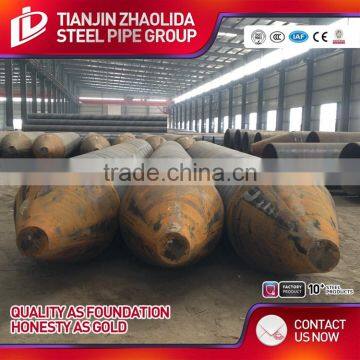 To 10 China Steel Factory Spiral Duct Fittings Spiral Pipe Helical Welded Pipe} photo-3