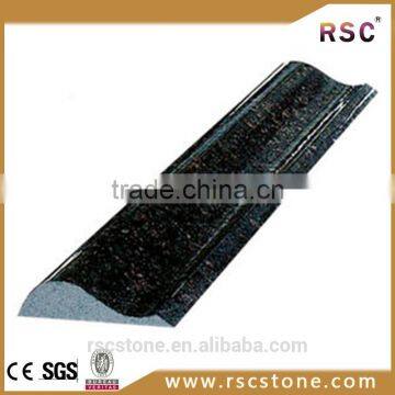 Black granite skirting tile