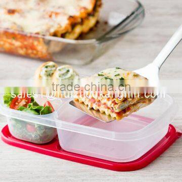 3-compartment Plasic Food Storage Lunch Box Container for Kids,Kids Plastic Lunch Box photo-4
