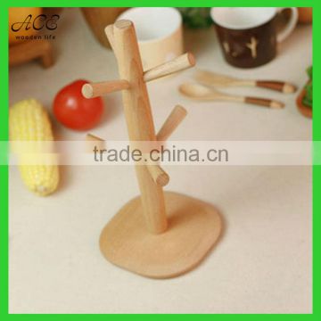 Small wooden hanger Wooden hook