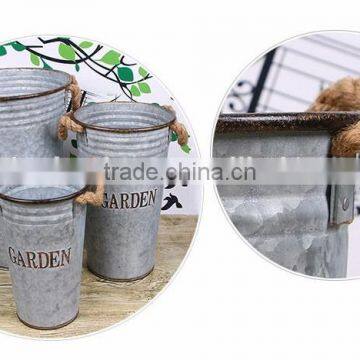 Cheap White Metal Gift Items Decoration Living Room Decoration Frosted Long Stem Flower Vase photo-4