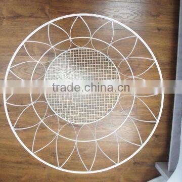 Round Wire Laundry Basket, Arc Pattern photo-4