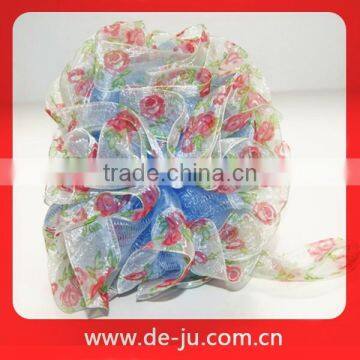 Cotton Rope Black Mesh Bath Sponge Ball photo-3