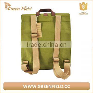 New Design Washable Kraft Paper Backpack With Adjustable Shoulder Strap photo-2