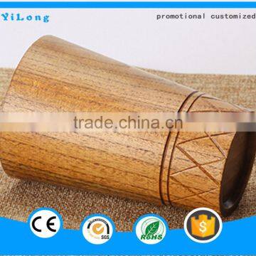 2015 New Product Suction Originality Wood Tea Wooden Round Cup photo-6