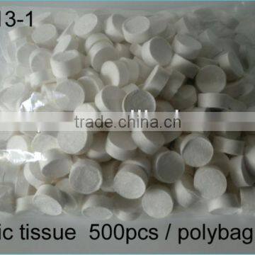 2016 Refreshing Compressed Magic Coin Wet Wipe Tissue With Bulk Bag Packing photo-2