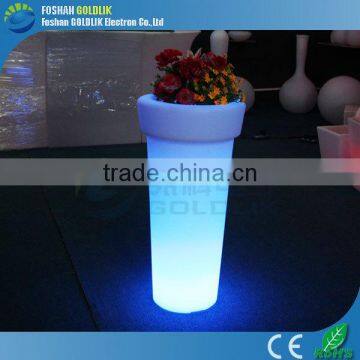 Light Up Flower Pot used in garden, home, party widely