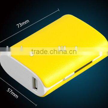 High Quality 5200mah Mobile Power Bank Mini Wallet Shape Charger photo-3