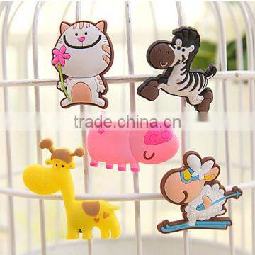 Silicone Rubber Fridge Magnet With Custom Company Logo for Promotion