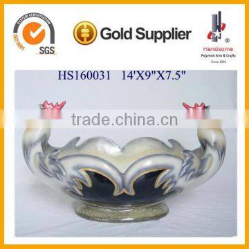 24 Inch Garden Decoration Resin Animal Sculpture Lifelike Standing Rooster photo-5